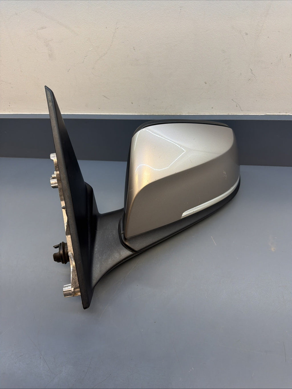2013-15 BMW X1 LEFT DRIVER  Side View Power Heat Door Mirror Gray E1 021185