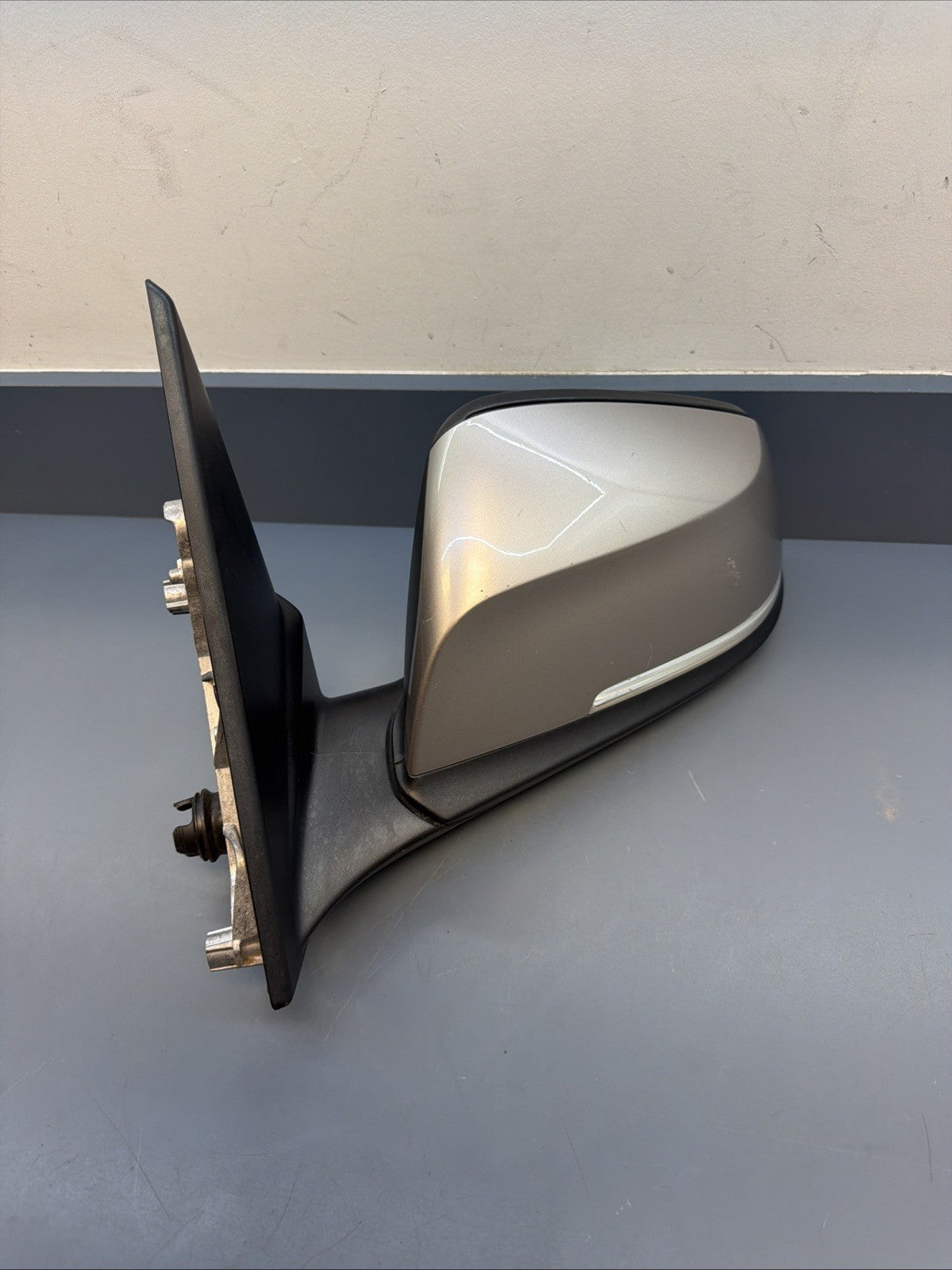 2013-15 BMW X1 LEFT DRIVER  Side View Power Heat Door Mirror Gray E1 021185
