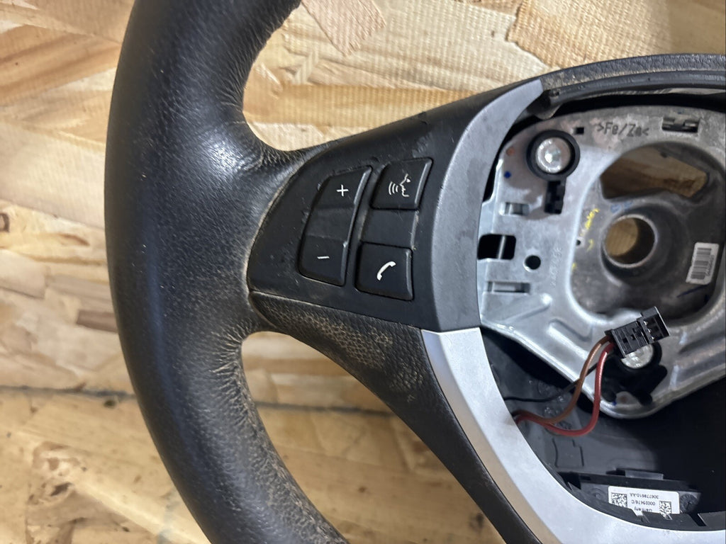 2011-2013 bmw e70 x5 steering wheel black switch knob control sport oem