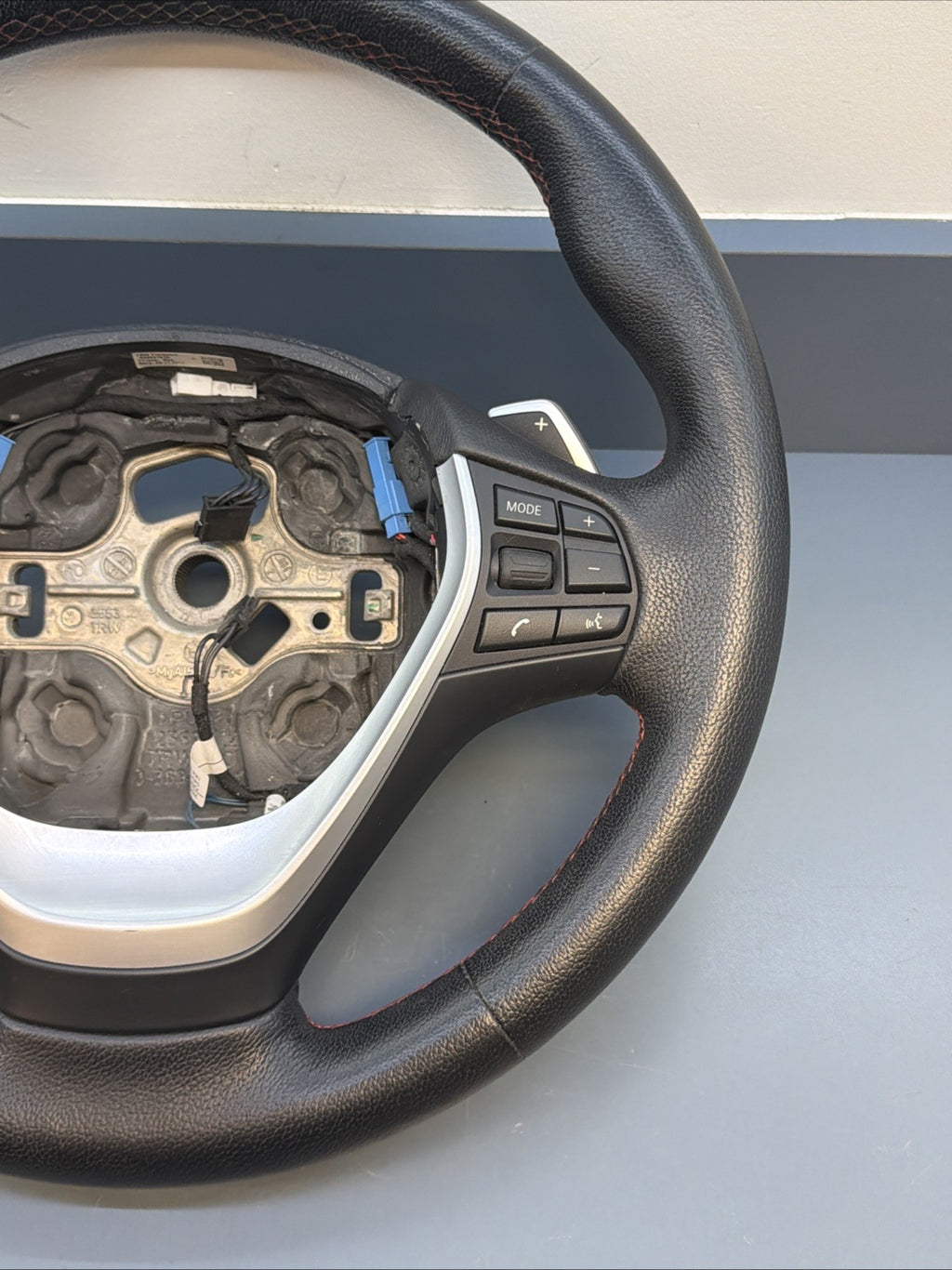 2012 - 2015 BMW F30 328I 335I HEATED SPORTLINE PADDLE SHIFT WHEEL 6256318