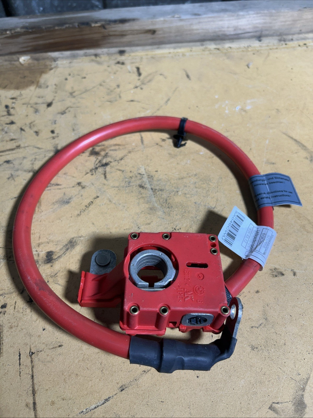 2011-2017 BMW X3 F25 Battery Positive Fuse Terminal Cable 9225099