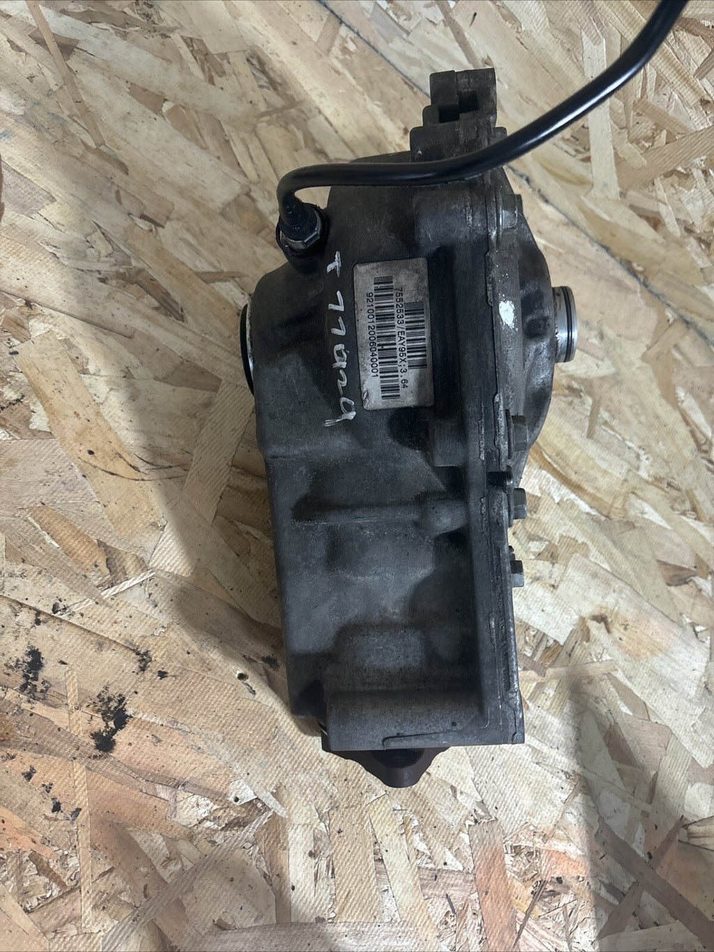 2010 X5 DIESEL E70 Front Differential Carrier Final 3.64 Drive AWD Diff OEM BMW