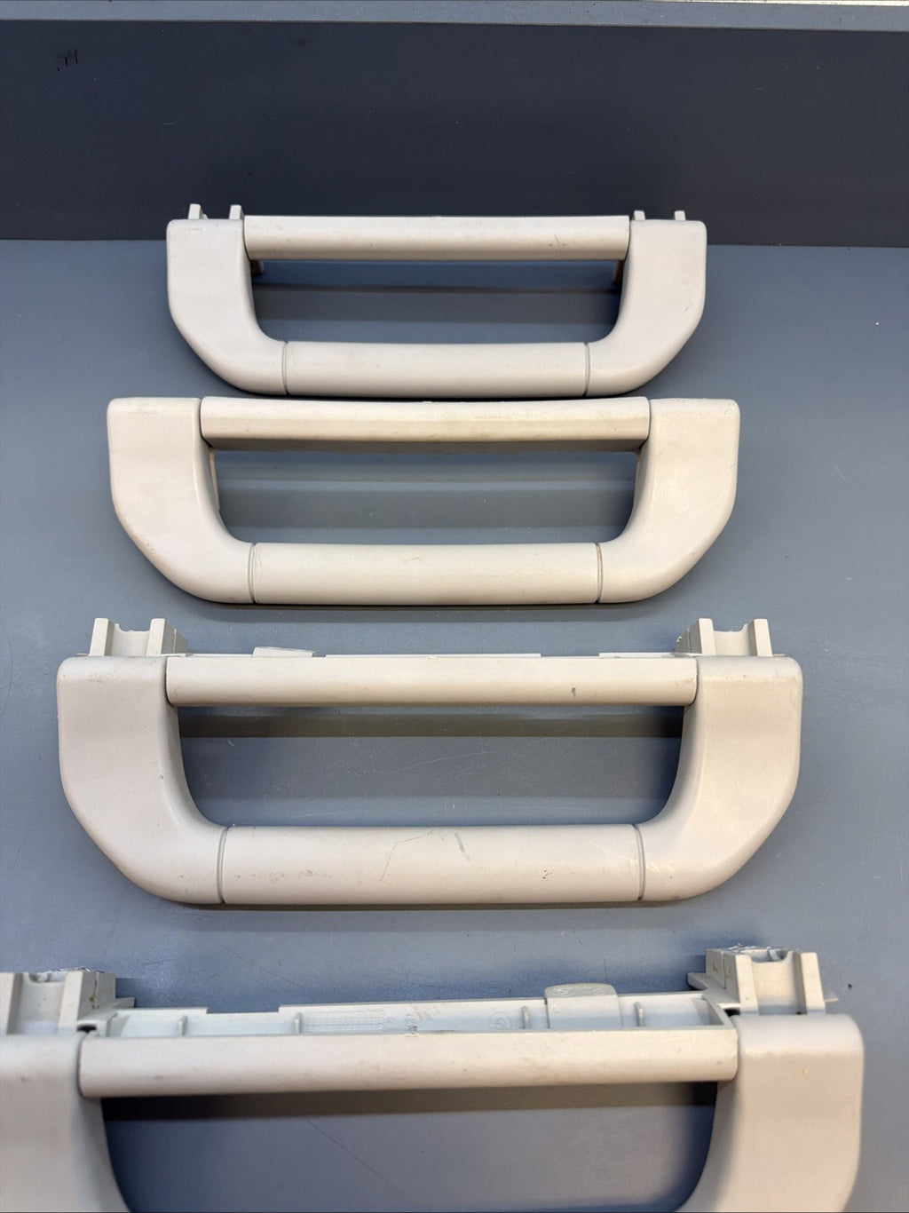 2006-2008  BMW  E65 750i  OVERHEAD GRAB HANDLES GRAY SET OF 4