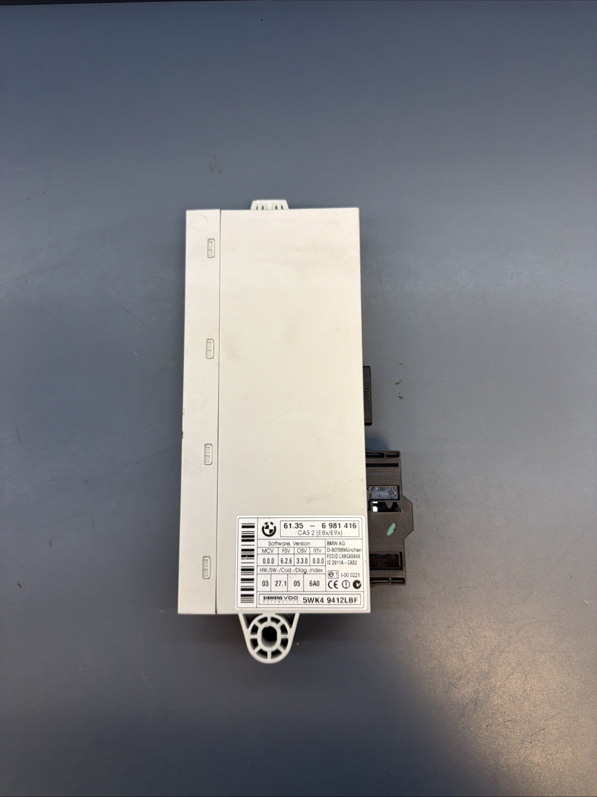 '06-08 BMW E60 E90 325i N52 Engine ECU DME MSV70 CAS Ignition Key Set 7561817
