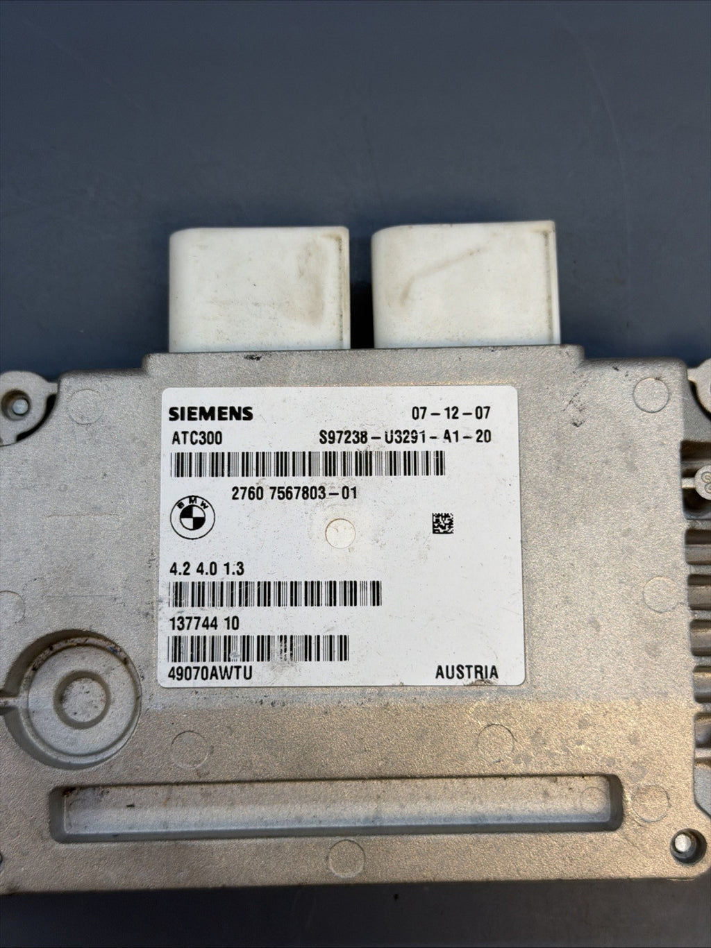 BMW E60 E61 E90 E91 E92 ATC300 GEARBOX TRANSFER CASE CONTROL MODULE 7567803