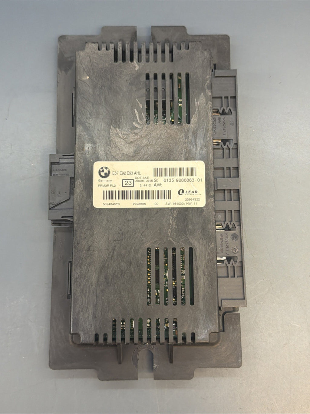 07-13 BMW X1 E87 E92 E93 LCM LIGHT CONTROL MODULE UNIT FOTWELL 6135 9286883 OEM