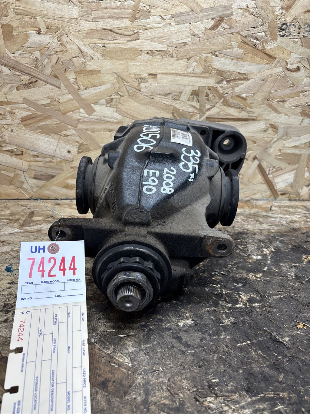 BMW REAR DIFFERENTIAL 3 SERIES 3.46 FINAL DRIVE E90 3310 7572054