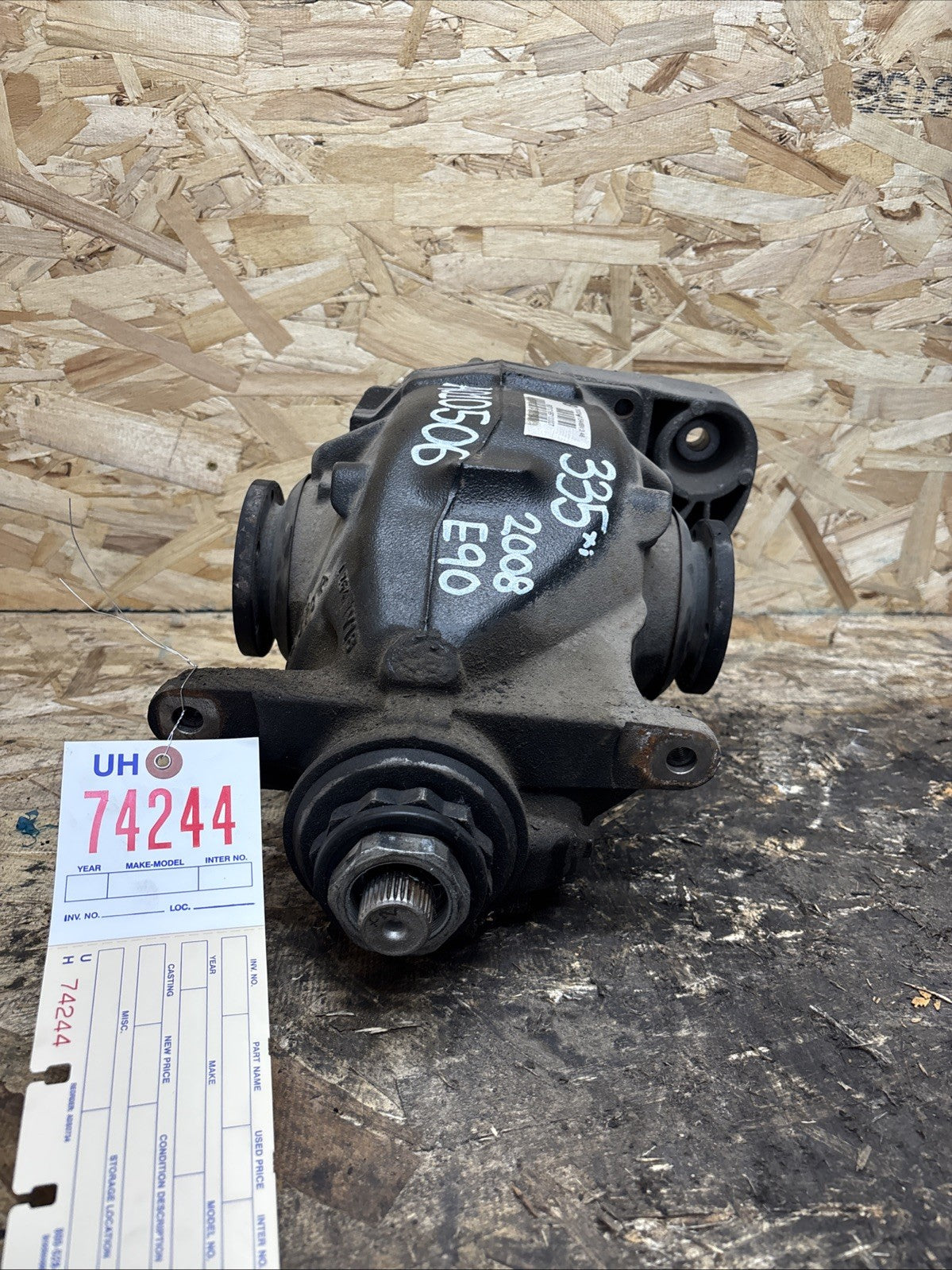 BMW REAR DIFFERENTIAL 3 SERIES 3.46 FINAL DRIVE E90 3310 7572054