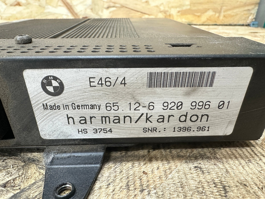 BMW 1997-2005 E46 3 SERIES AUDIO AMPLIFIER HIFI HARMAN KARDON OEM 6920996