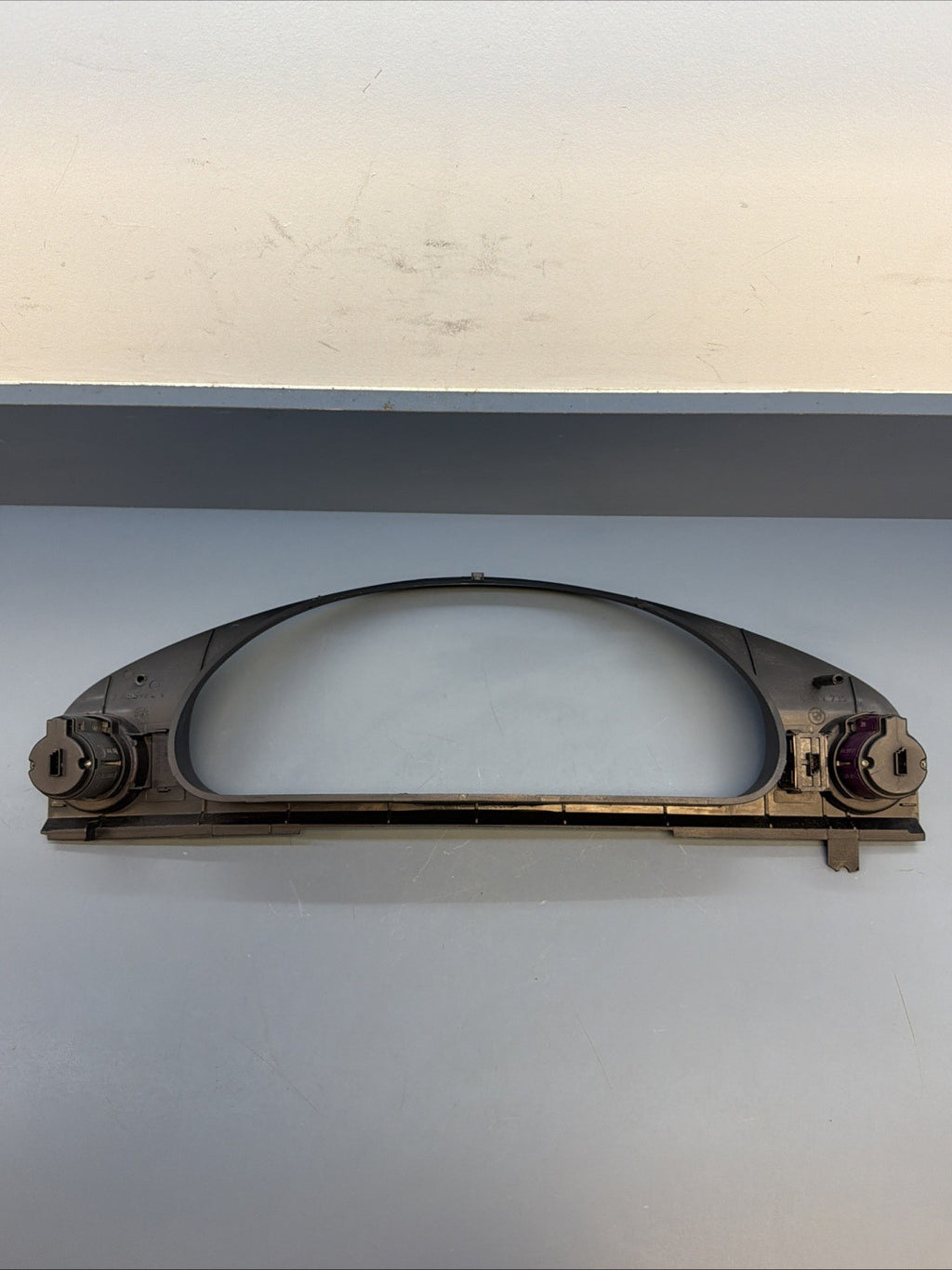 97-03 BMW E39 5 SEREIS Speedometer Cluster Trim Bezel w/ Switches Black 8159735