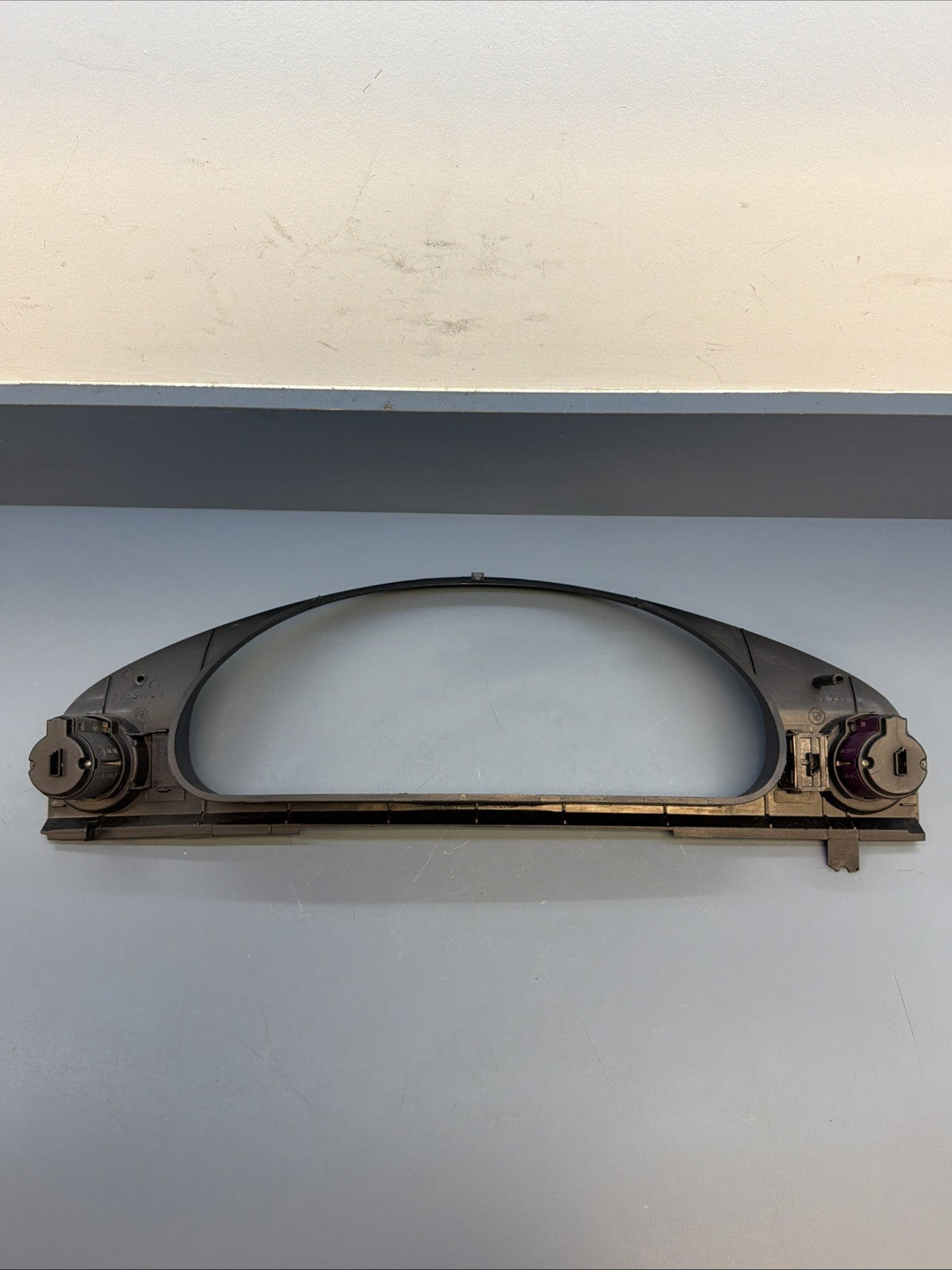 97-03 BMW E39 5 SEREIS Speedometer Cluster Trim Bezel w/ Switches Black 8159735
