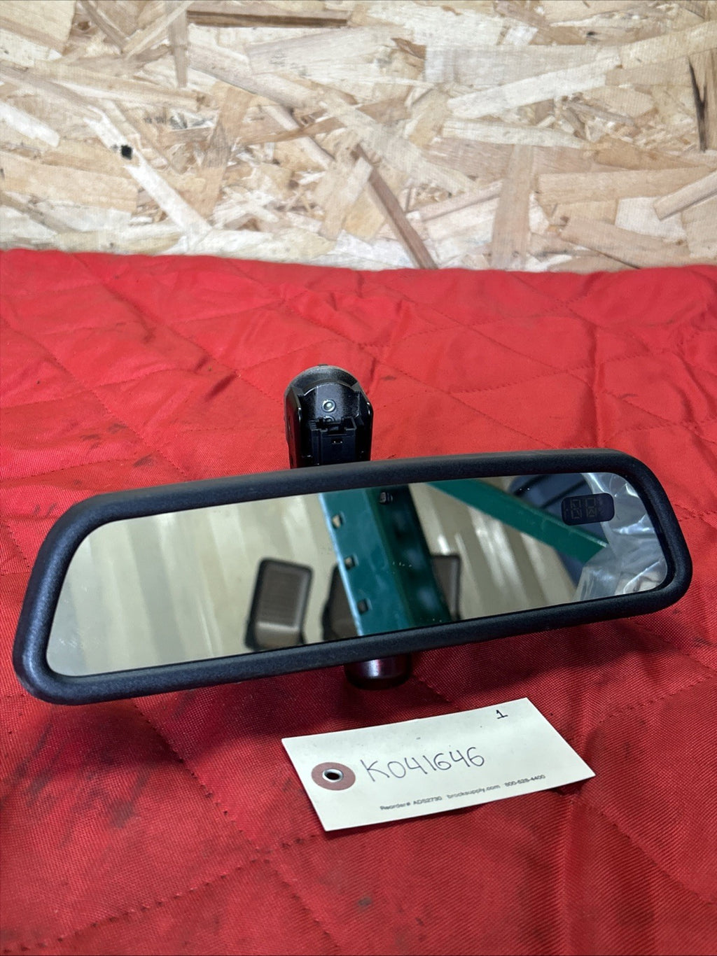 BMW E90 E60 X5 Interior Rearview Mirror Dim LED Garage Door Compass 7148839 OEM