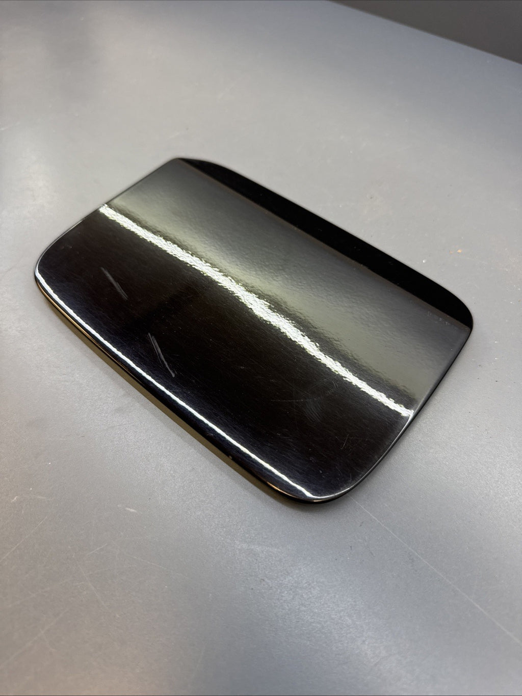 06-12 BMW E90 E91 328i Fuel Filler Door Cover Cap Gasoline Petrol Black OEM