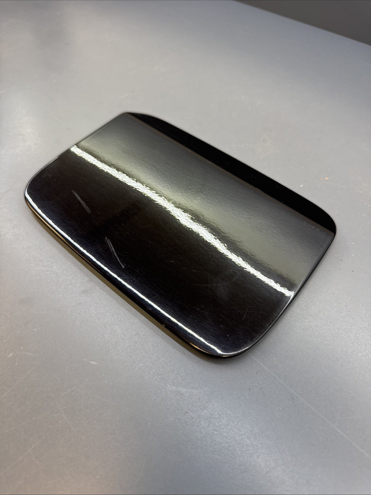 06-12 BMW E90 E91 328i Fuel Filler Door Cover Cap Gasoline Petrol Black OEM