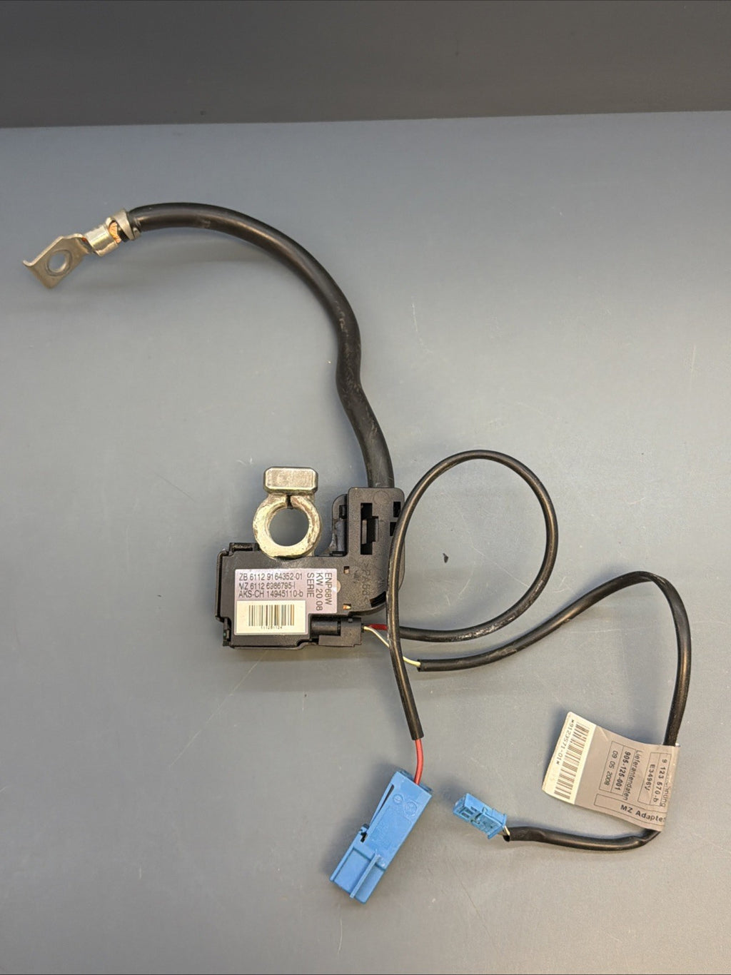 06-13 BMW X5 E70 E90 328i 325i Rear Trunk Battery Negative Cable 9164352