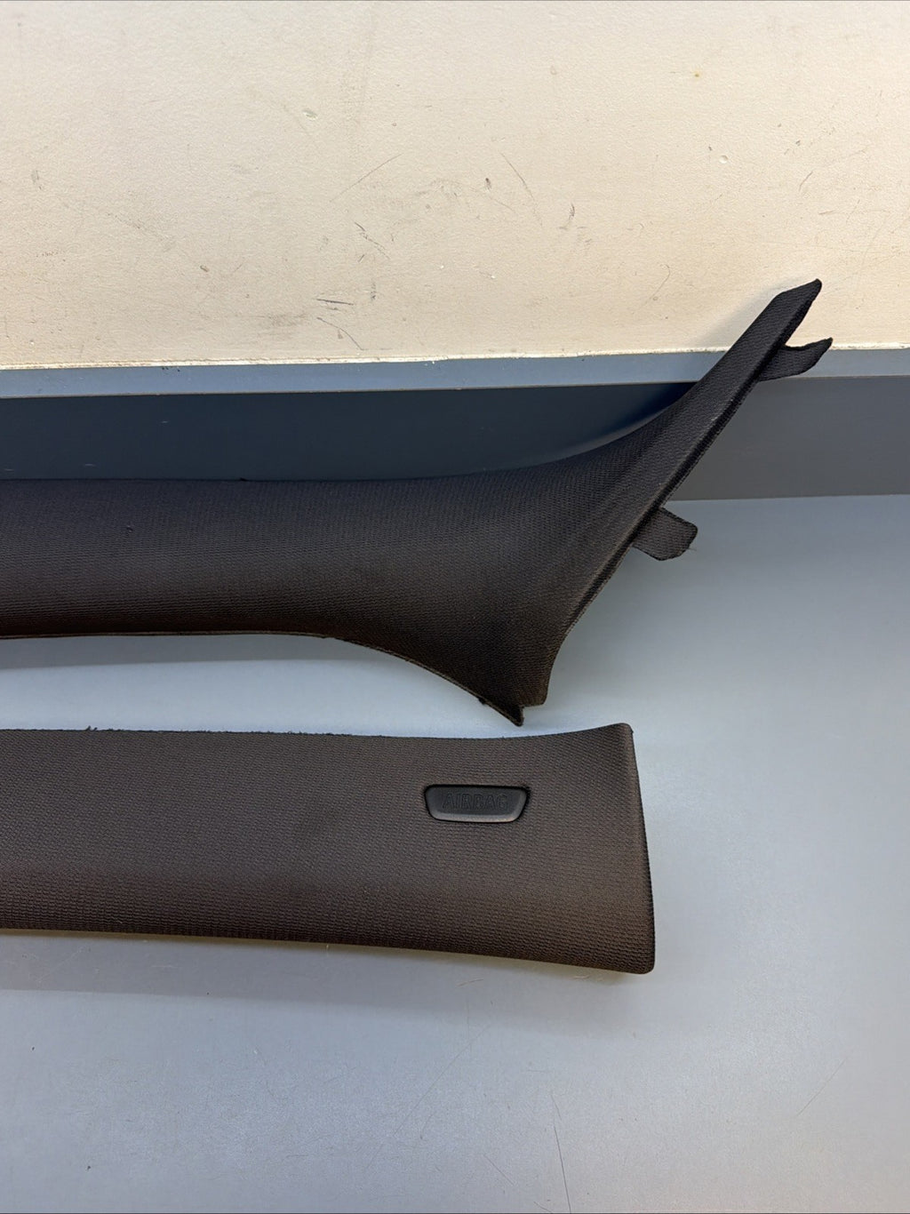 18-23 BMW F39 X2 LEFT & RIGHT SIDE WINDSHIELD A PILLAR TRIM 7426399 7426400