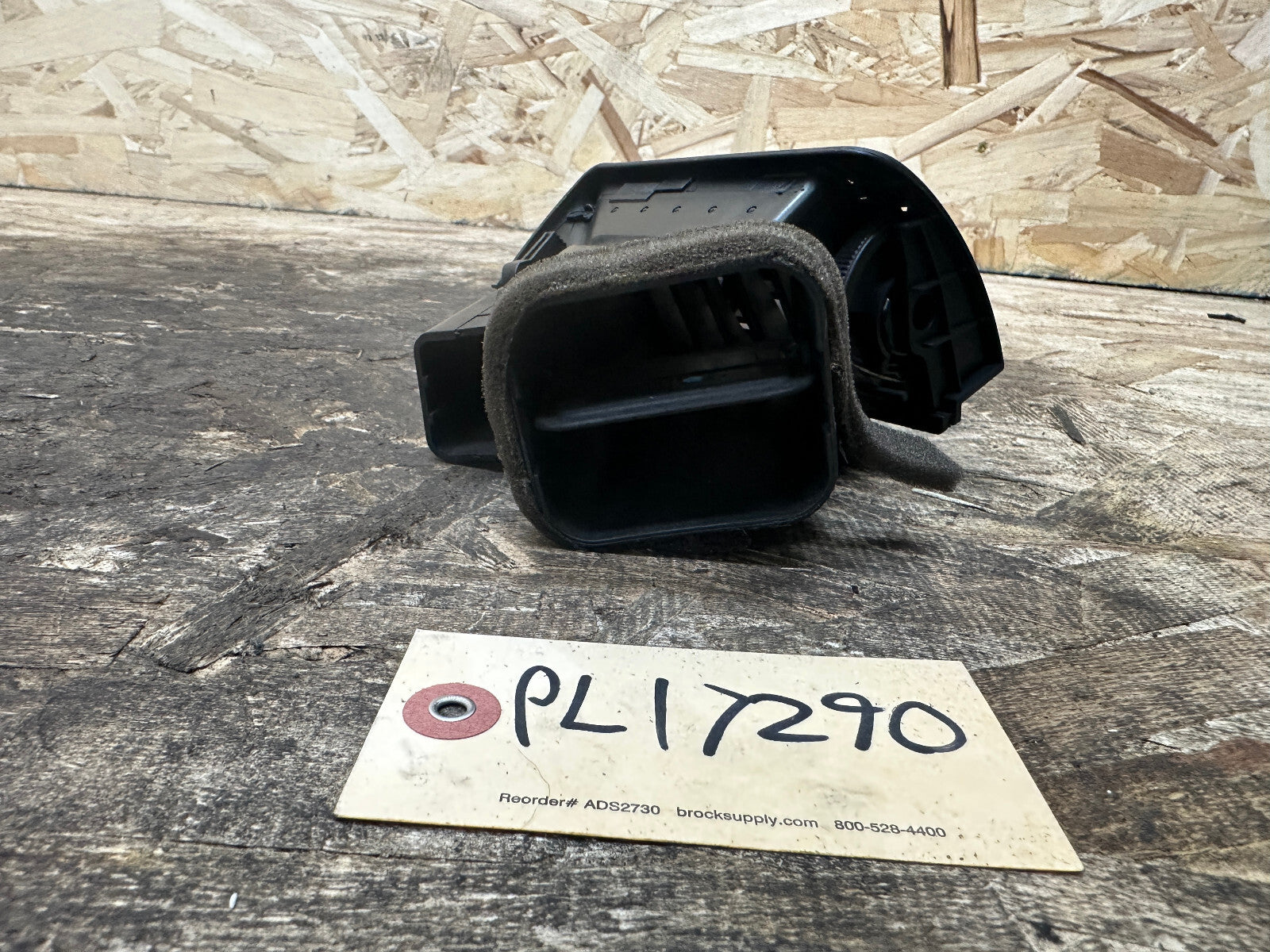 BMW 97-06 E46 3 SERIES BLACK RIGHT PASSENGER SIDE DASH AIR VENT OEM 8361898