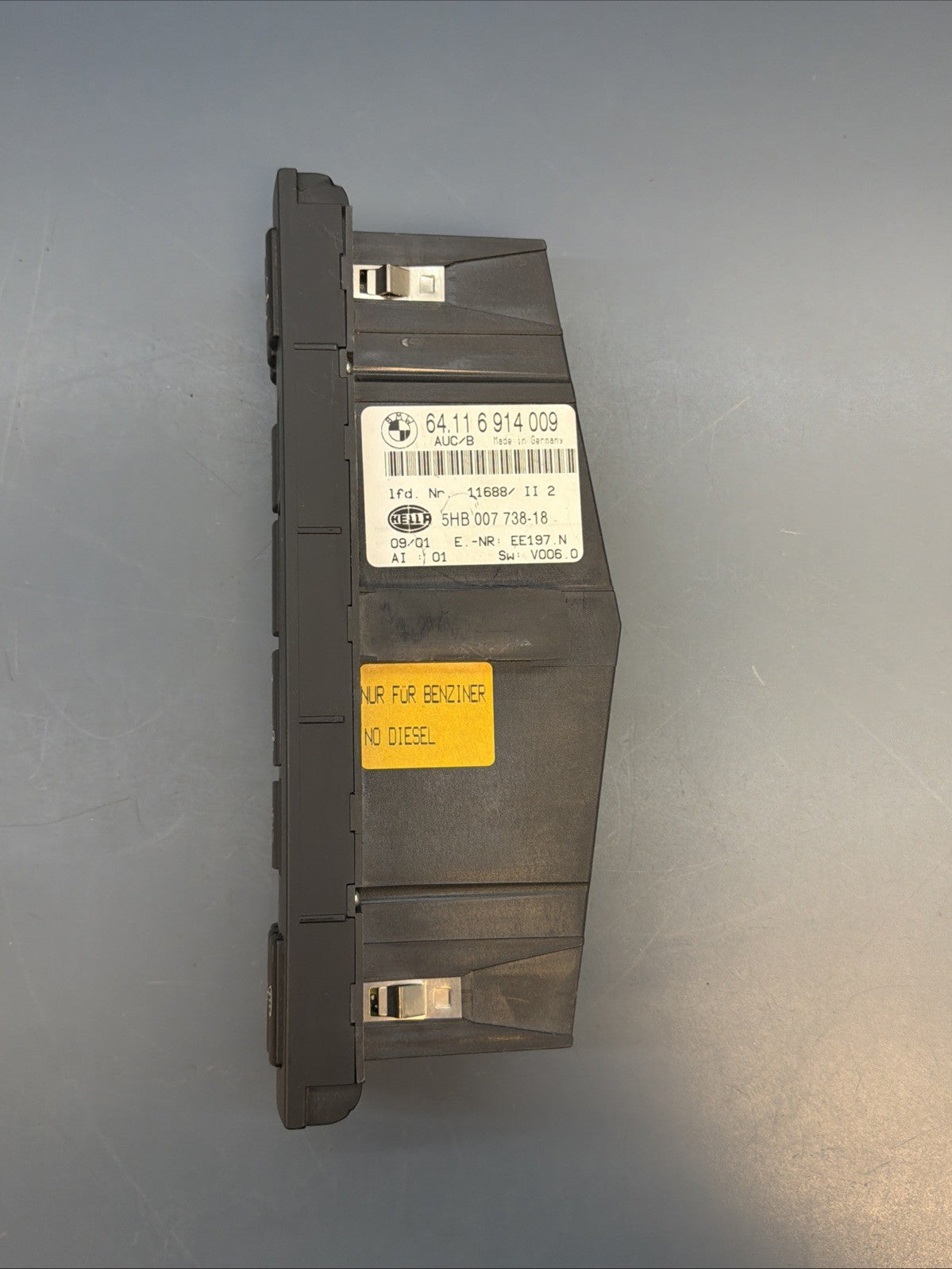 00-06 BMW E46 3 SERIES FRONT A/C HEATER CLIMATE TEMPERATURE CONTROL OEM 6914009