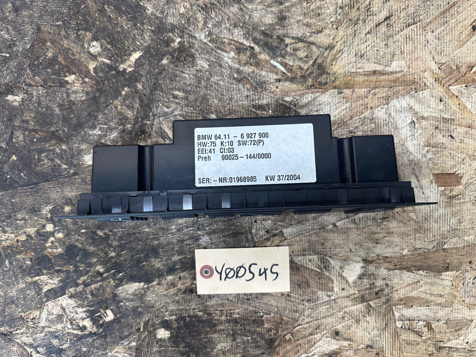 BMW 99-06 E53 X5 DIGITAL AC HEATER CLIMATE CONTROL PANEL OEM 6927900