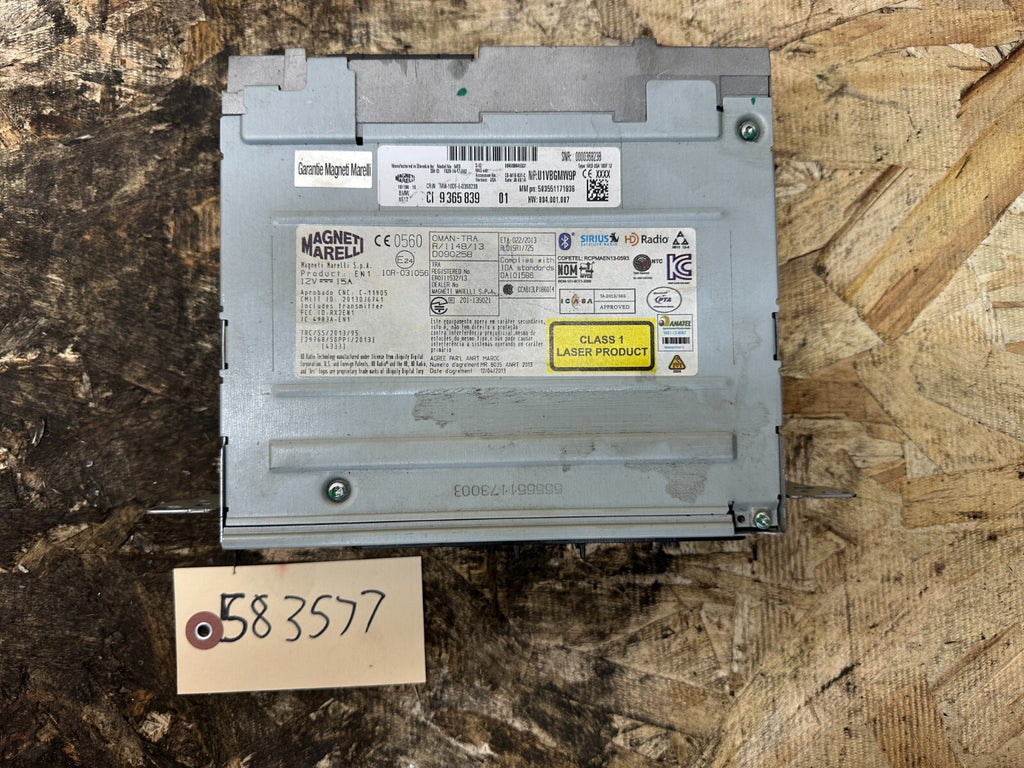BMW F22 F30 F33 2/3/4 SERIES AUDIO RADIO SAT CD PLAYER ENTRY UNIT OEM 9365839