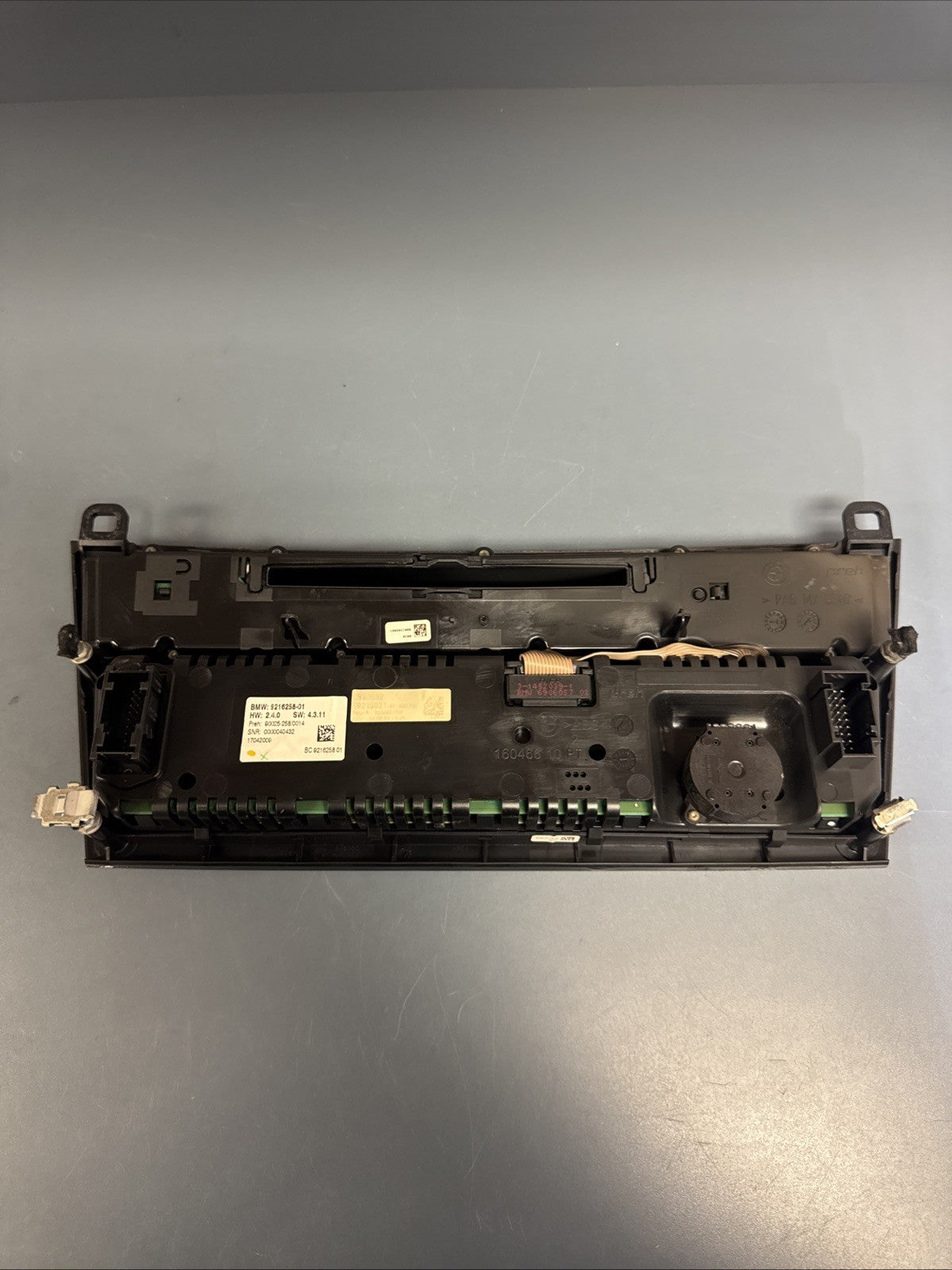 2009-2013 BMW 750i Front Dual Auto Heater A/C Climate Control Panel OEM 9216258