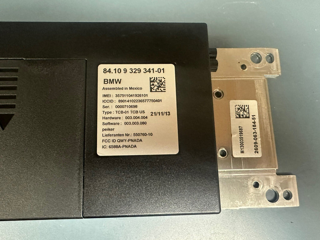 2014-2016 BMW 5 SERIES OEM TELEMATICS COMMUNICATION CONTROL MODULE 9329341