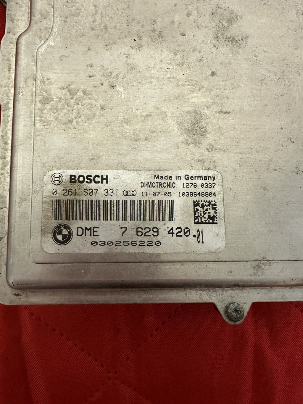 11-12 BMW 535i 535iGT X3 3.0L N55 ENGINE DME CAS-4 MODULE KEY SET OEM 7629420