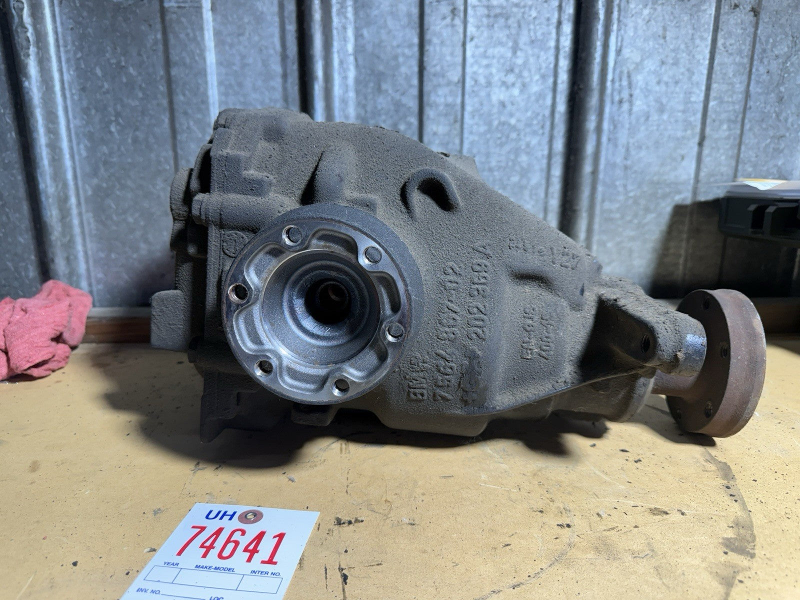 BMW REAR DIFFERENTIAL E60 535XI AUTOMATIC SERIES FINAL DRIVE 7560882