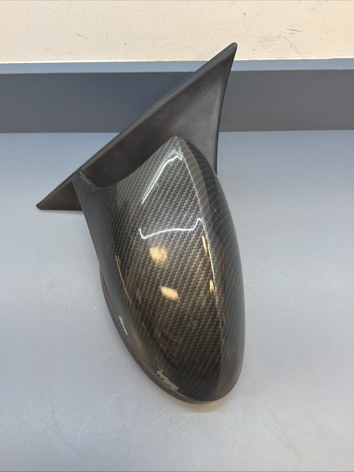 07-10 BMW 328i E92 E93 Passenger Right Door Mirror Carbon Cover 7119212