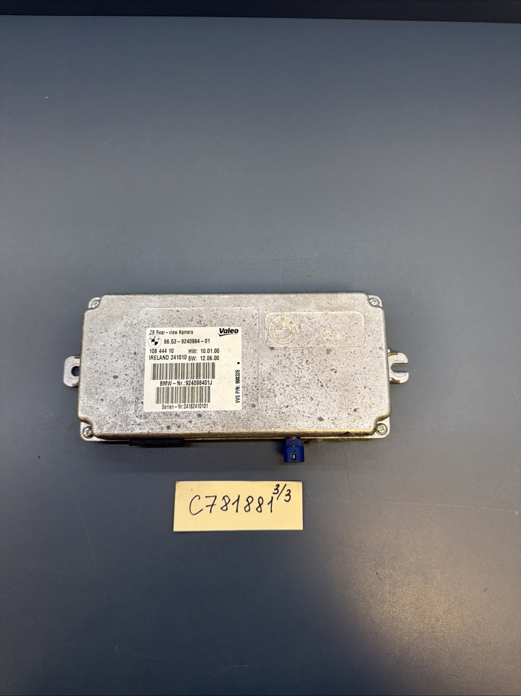 BMW 2010-2017 F10 F01 5 7 SERIES REAR BACKUP CAMERA CONTROL MODULE OEM 9240984