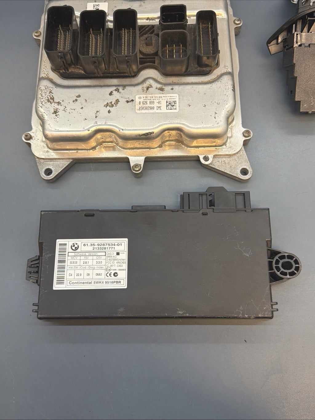 2011-15 BMW X1 Z4 2.0 N20 DME Control Module Computer Ecu Ecm CAS3 & Fob 8626899