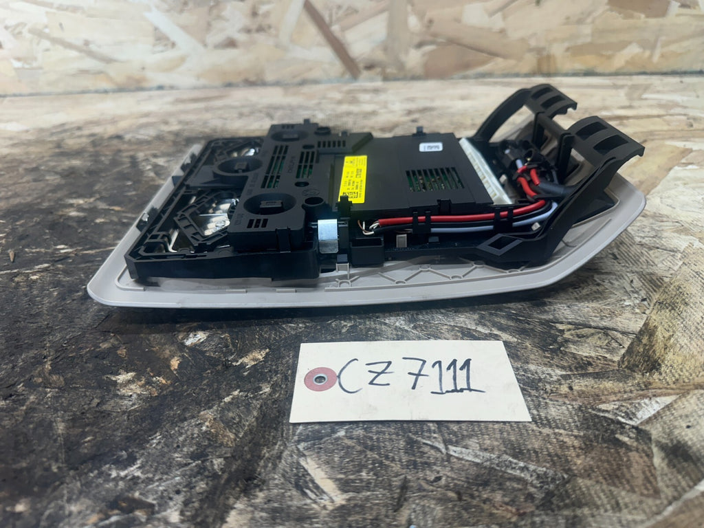 BMW 2010-2017 F10 5 SERIES FRONT OVERHEAD DOME LIGHT SWITCH BEIGE OEM 28140555