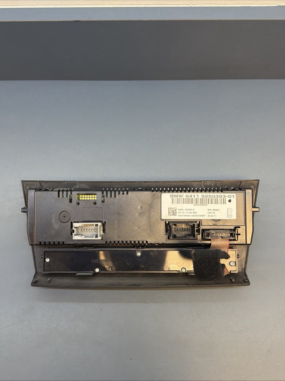 BMW 04-13 E81 E88 E90 E84 1/3 SERIES X1 AC CLIMATE CONTROL PANEL OEM 9250393