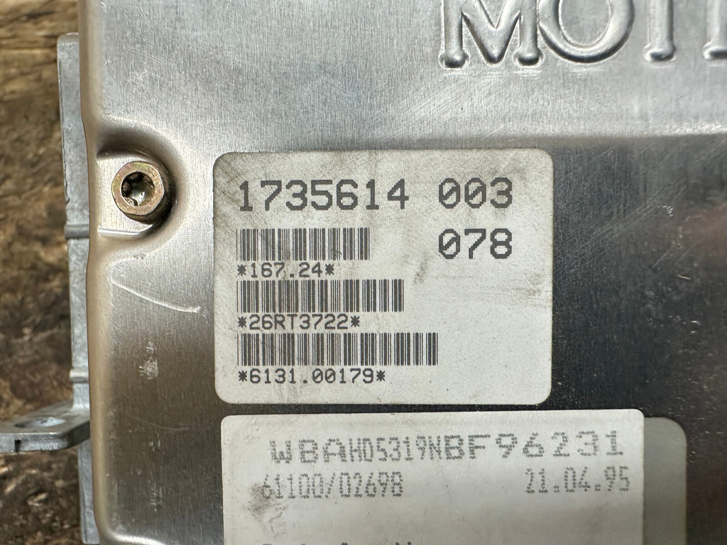 BMW 89-96 E34 5 SERIES GREEN LABEL NON VANOS ECU ECM DME OEM 1735614