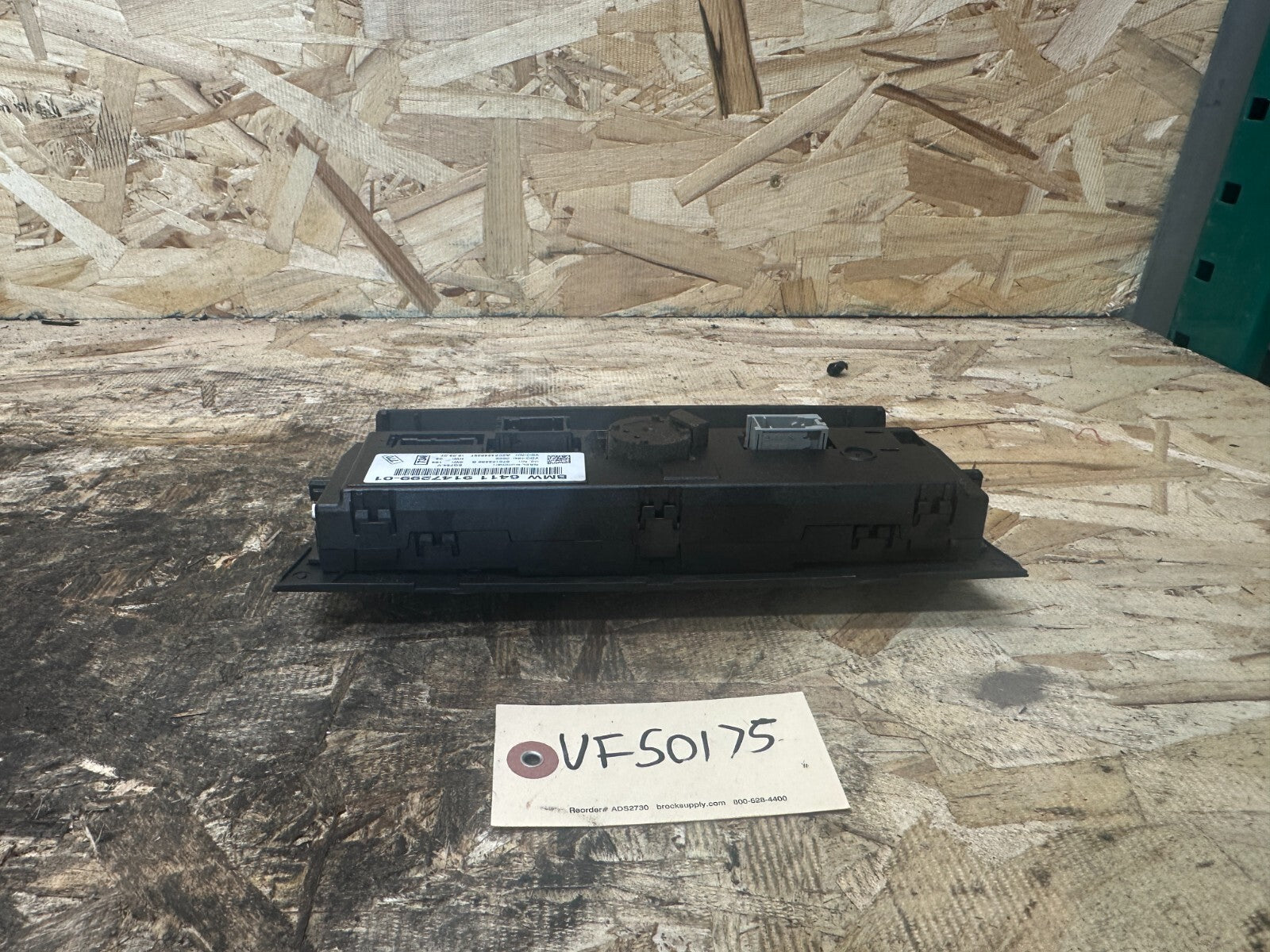 BMW 2006-2012 E90 E9X 3 SERIES CLIMATE CONTROL PANEL BLACK OEM 9147299