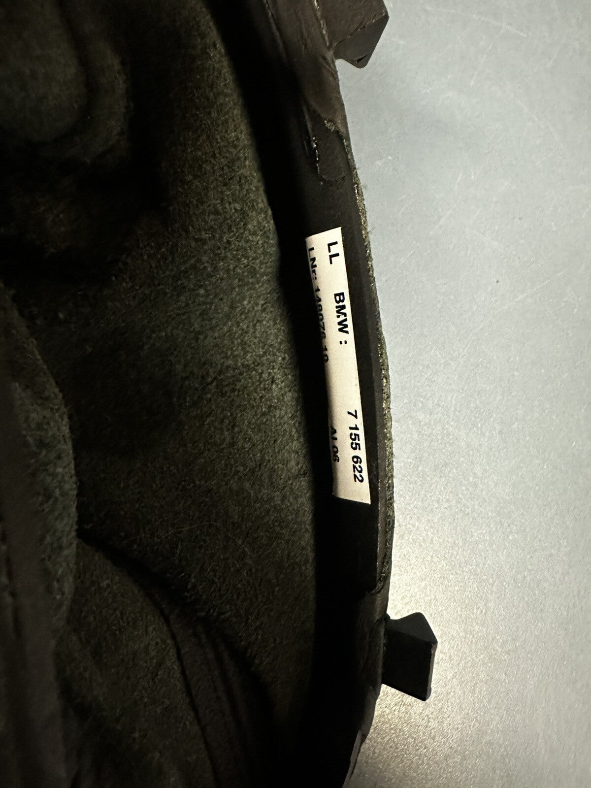 06-11 BMW E90 E92 E93 335i 325xi M3 Emergency Break Handle Boot 7155622 OEM