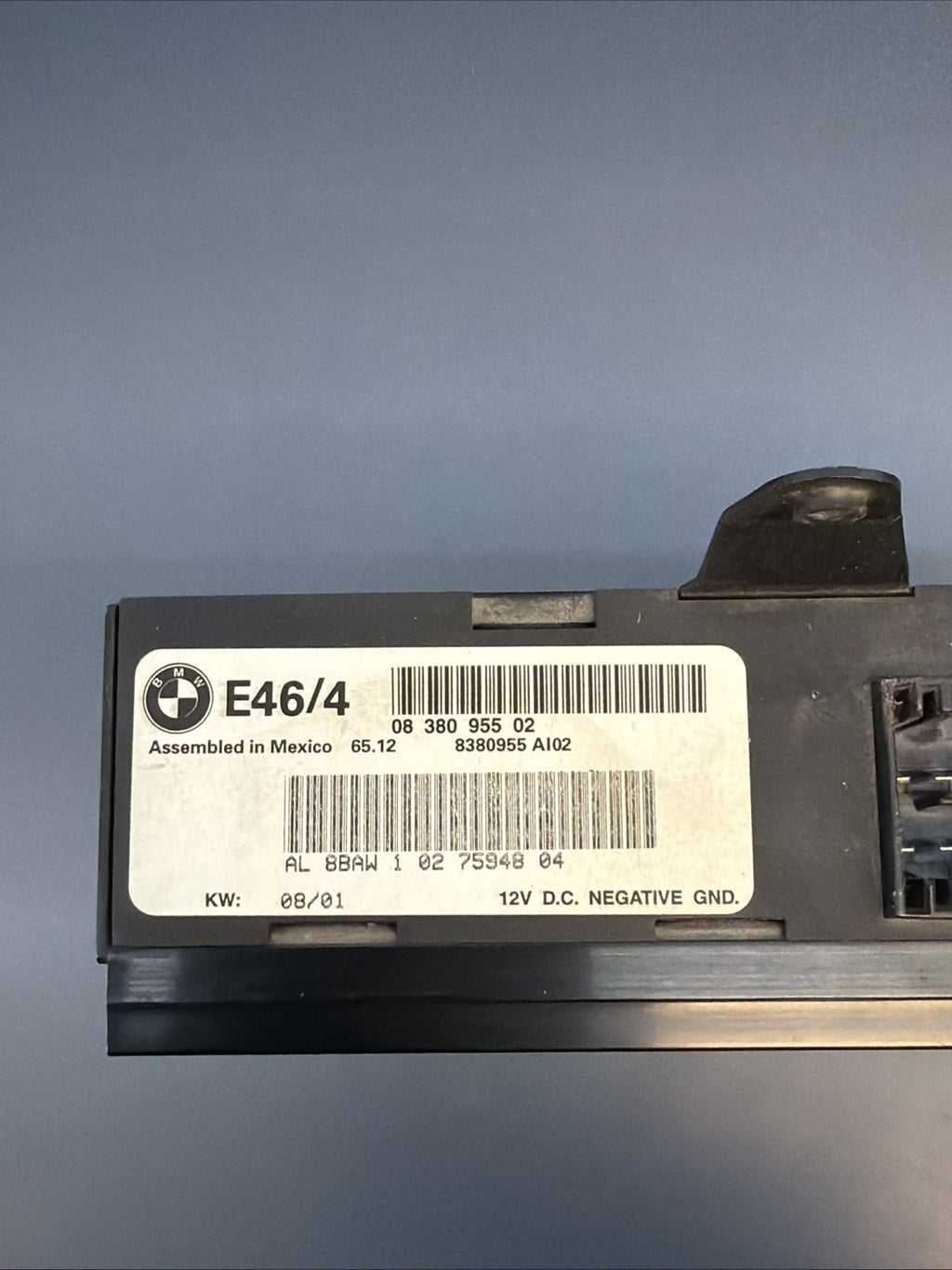 1999 - 2004 OEM BMW 325I AUDIO STEREO RADIO AMP Amplifier 8380955