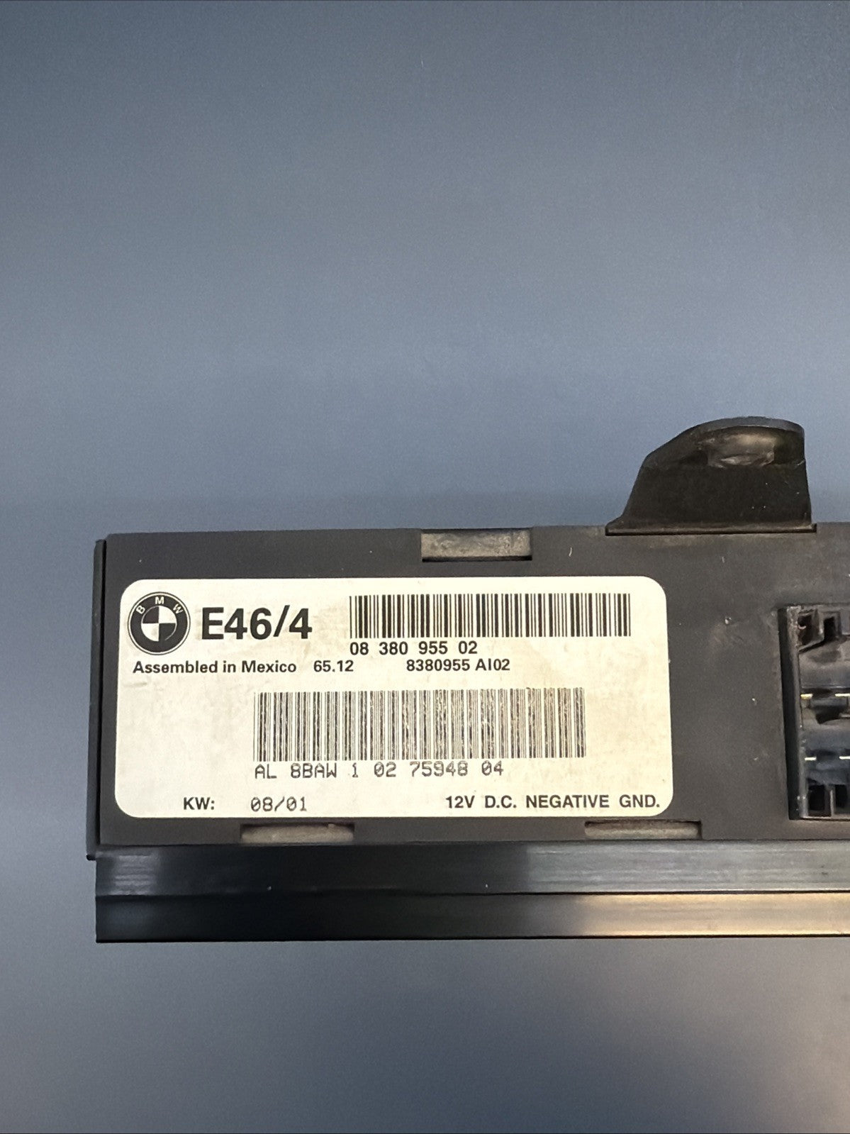 1999 - 2004 OEM BMW 325I AUDIO STEREO RADIO AMP Amplifier 8380955