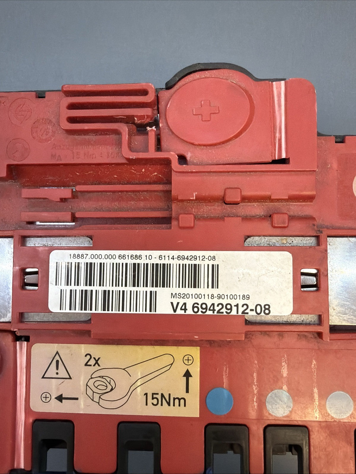 07-13 BMW E70 E71 X5 X6 BATTERY POWER DISTRIBUTION BOX REGULATOR MODULE 6942912