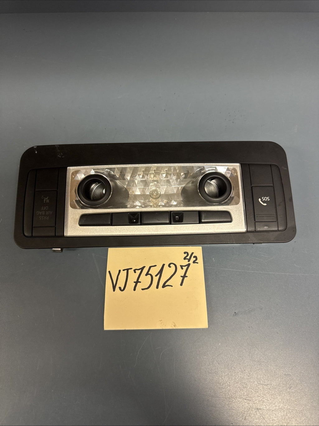 07-13 OEM BMW E88 E93 E89 135 328 335 Z4 M3 Roof Console Dome Light SOS Switch