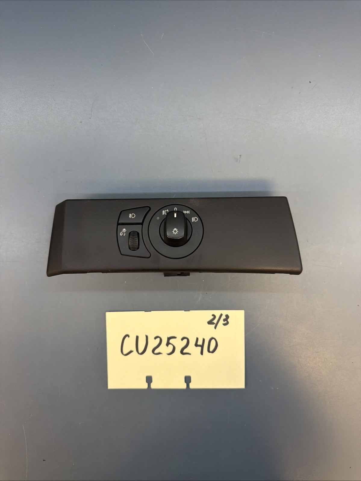 2004-2010 BMW E60 5 Series Headlight Fog Light Control Switch Black 6953729 OEM