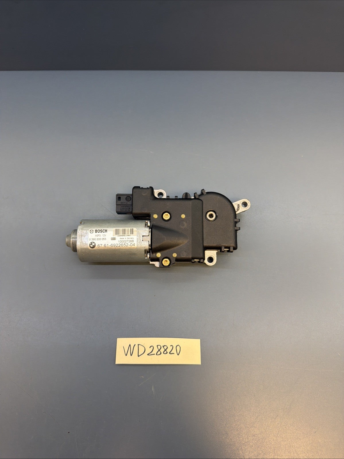 2007-2013 BMW E70 X5 Sunroof Motor Drive Unit OEM 6922652