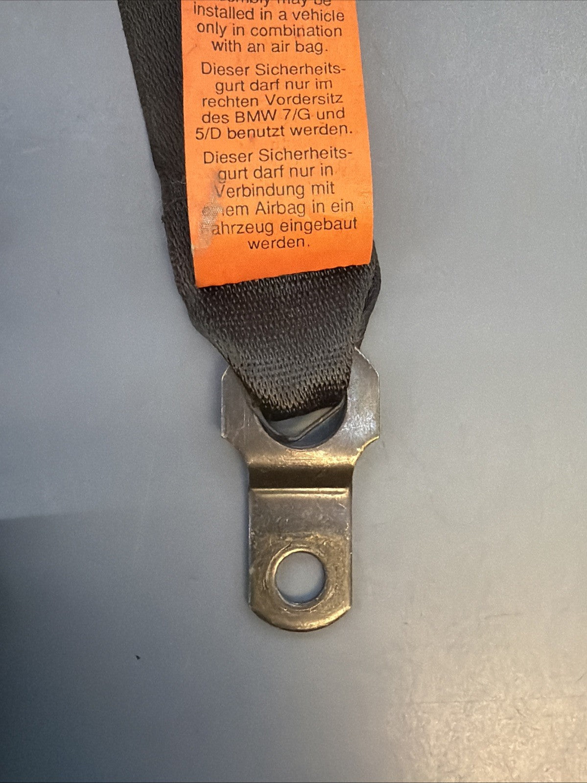 OEM FRONT RIGHT SEAT BELT RETRACTOR FOR 1997 1998 1999 2000 BMW 540I 566172801