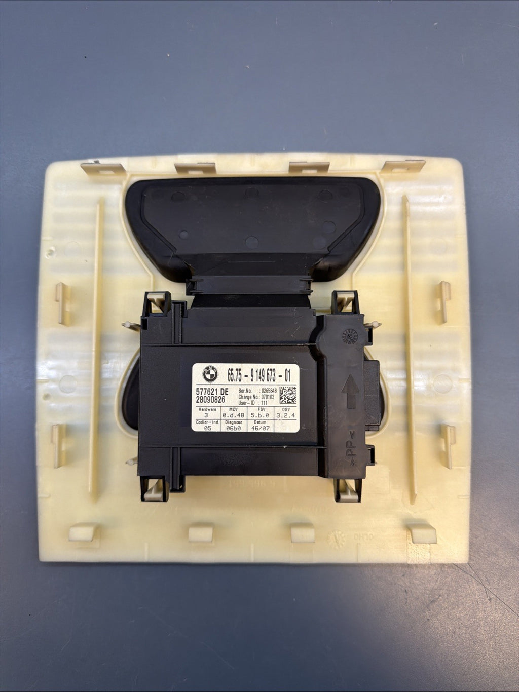 2006-2010 BMW 535i E60 5 SERIES ULTRA SONIC ALARM MODULE 9149673 OEM