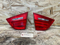 BMW 07-11 E90 LCI 3 SERIES R+L INNER TRUNK LED TAIL LIGHTS 2PC 7289428+7289427