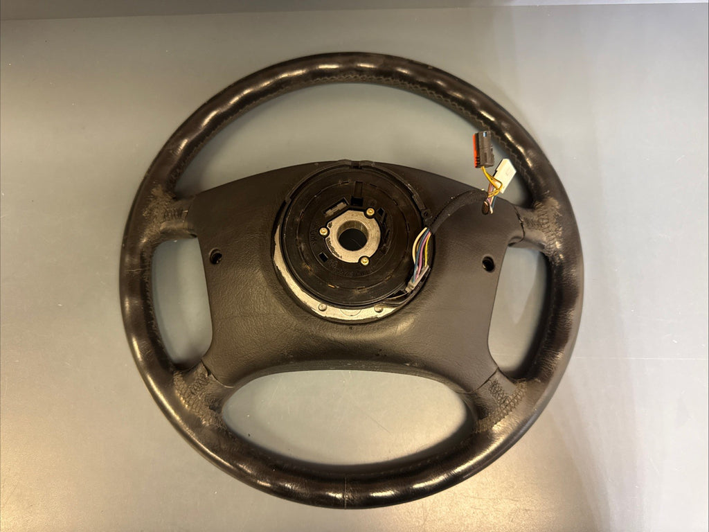 1998 BMW 740iL E38 4 Spoke Leather Steering Wheel OEM Used