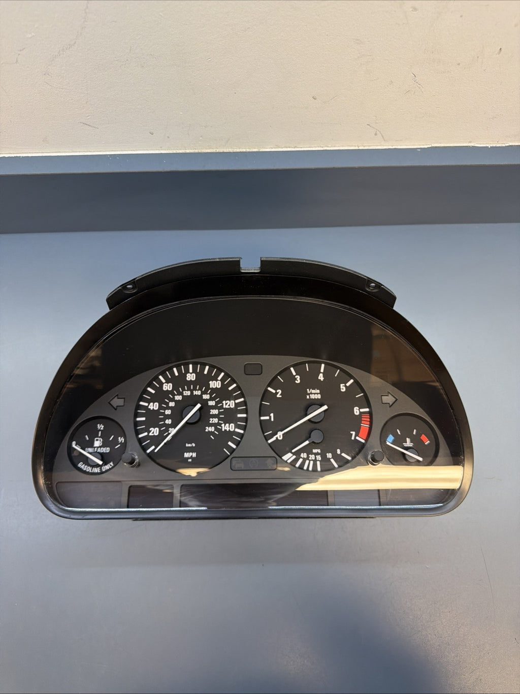 97-03 Bmw E39 5 Series Dash Instrument Speedometer Cluster 9155822 170K