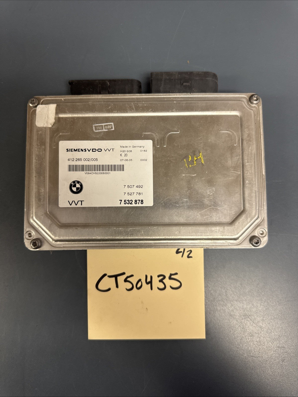 OEM BMW E60 E63 E64 E53 ECU N62 Engine Valvetronic Computer Control Module Unit