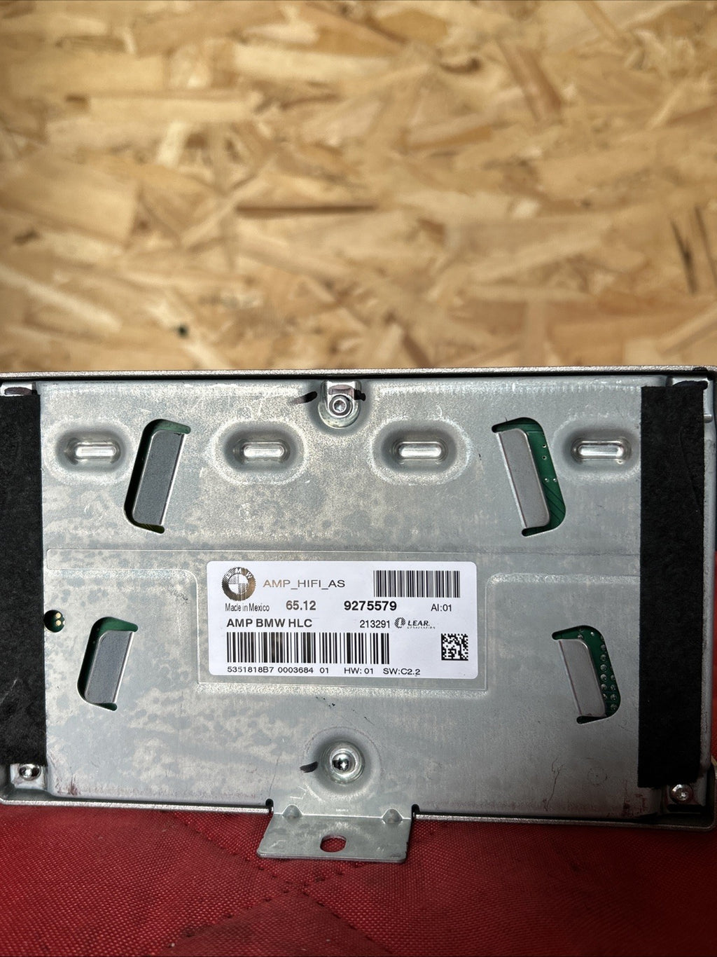 07-13 BMW X5 E70 HIFI SOUND RADIO AUDIO AMPLIFIER AMP HLC LEAR OEM 9275579