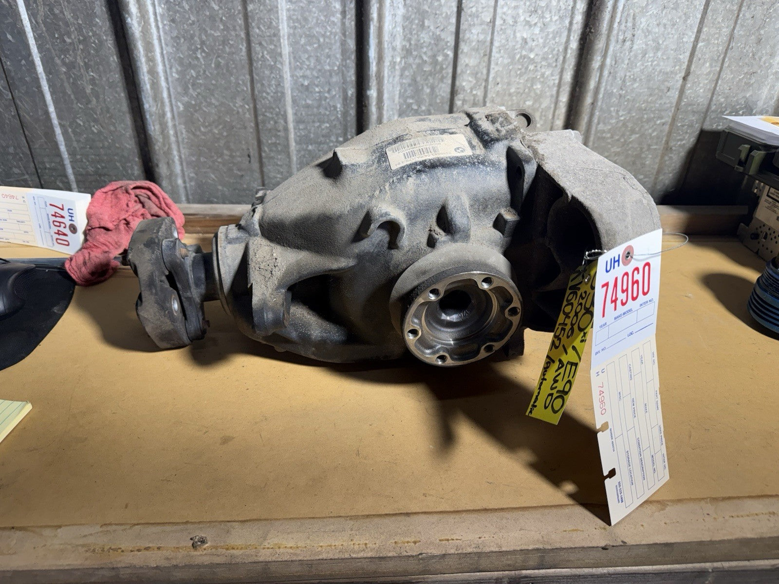 BMW E90 330 REAR DIFFERENTIAL 3 SERIES 3.64 FINAL DRIVE 7519943